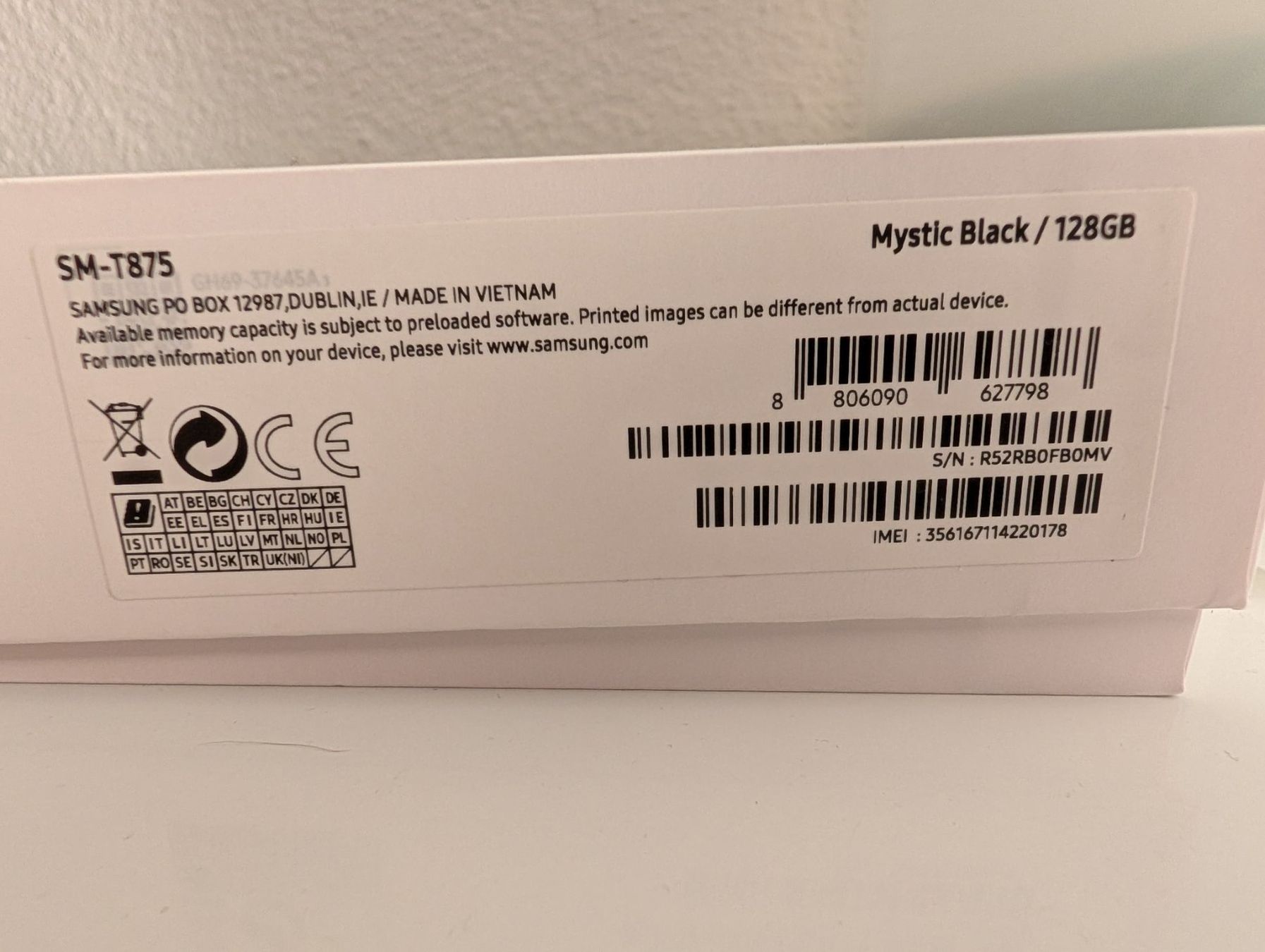 Samsung Tablet PC: Samsung Galaxy Tab S7 Tablet mit Schutzhülle – Usato da Lenzburg venduto da igor.b 5