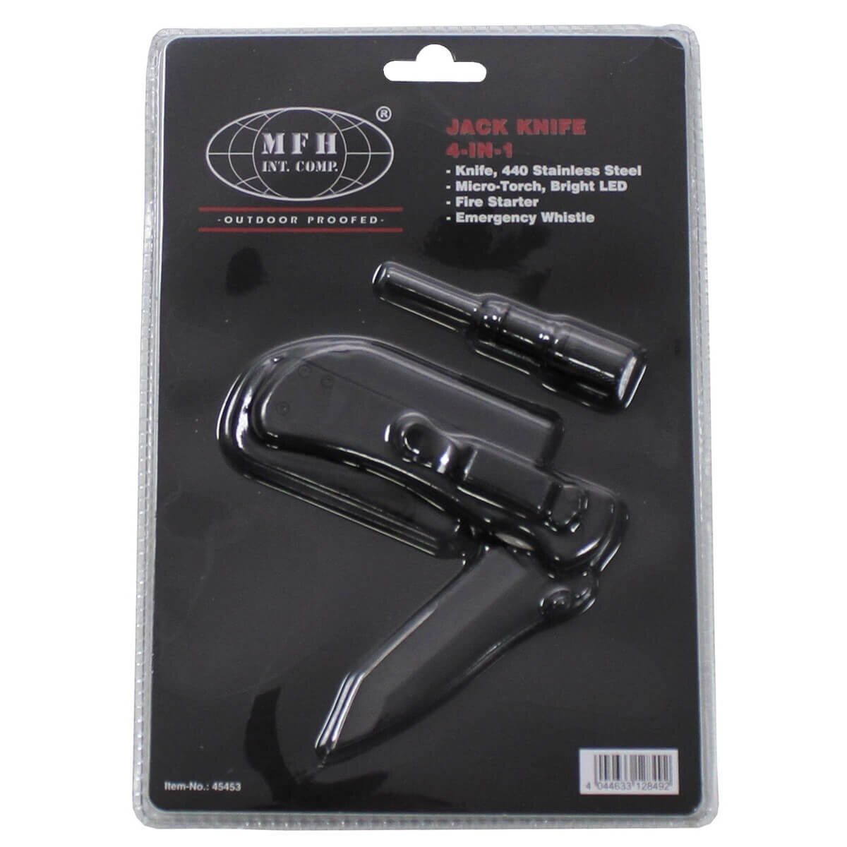 Accessori: Klappmesser, Einhand, 4 in 1, schwarz, Kunststoffgriff – Nuovo e nell'imballaggio originale da Windisch venduto da shop-easy 1