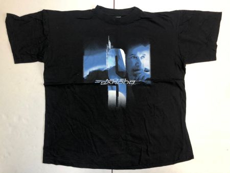 Vintage 90s Michel Sardou T-shirt Gr. Breit L