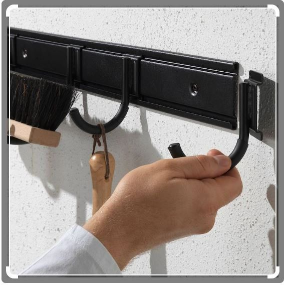 Ikea Brandur | Hakenleiste für schwere Sachen | In/Outdoor (Neu und ...