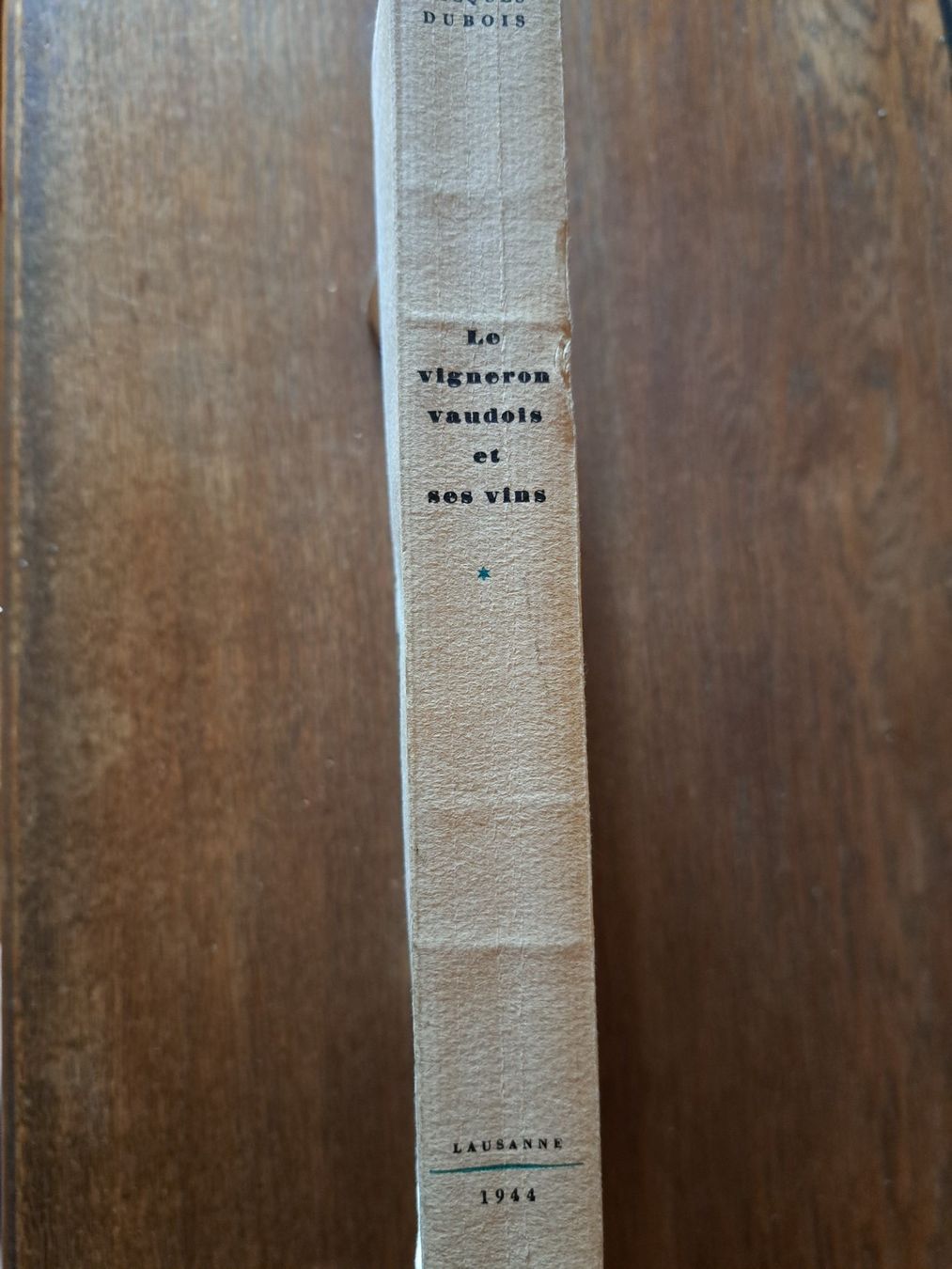 Libri: Ancien livre 1944 - Le vigneron vaudois – Usato da Pailly venduto da jme99 2