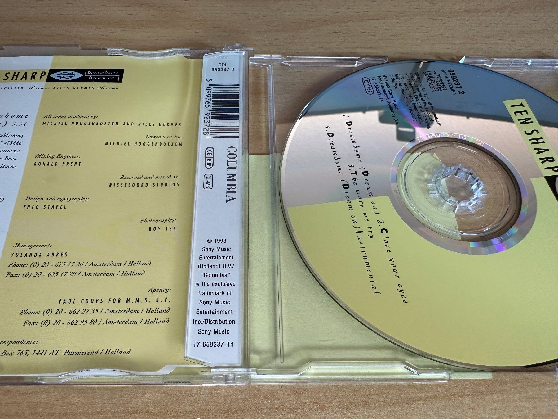 CD: Ten Sharp – Dreamhome (Dream On) - Single CD – Usato da Rikon im Tösstal venduto da Alpenmutz 1