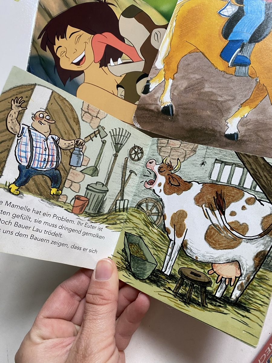 Livres: Bücherset und ein Spiel – D'occasion à Widen par juinl 5