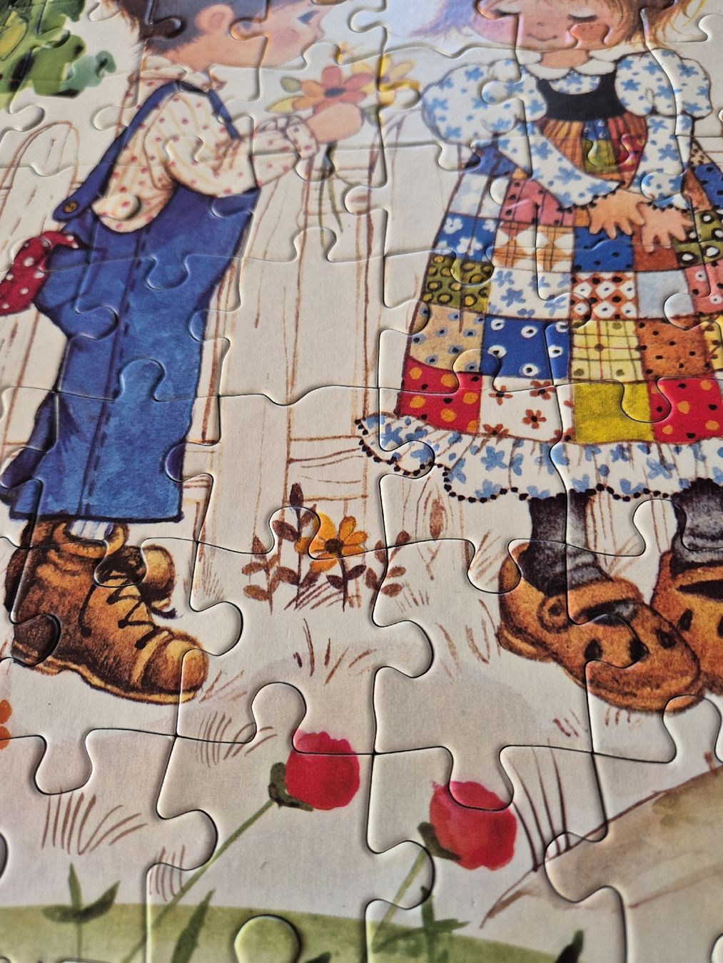 Puzzles: Puzzle: Miss Petticoat 70er – Gebraucht aus Villmergen von MONCHHICHI 1