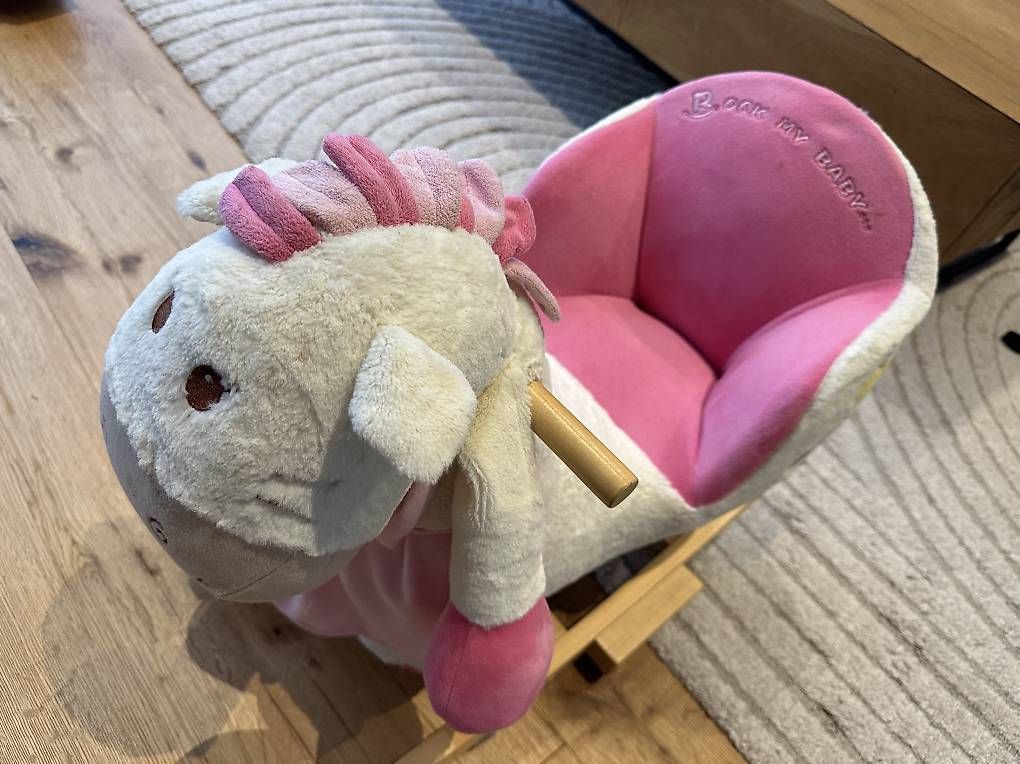 Sonstige Gartenschaukeln: Schaukeltier Kuh / Pony Pink – Gebraucht aus Zunzgen von hello01234 1
