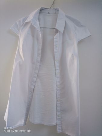 Orsay Bluse, weiss, Gr. 36. Sommerlich leicht! Top!