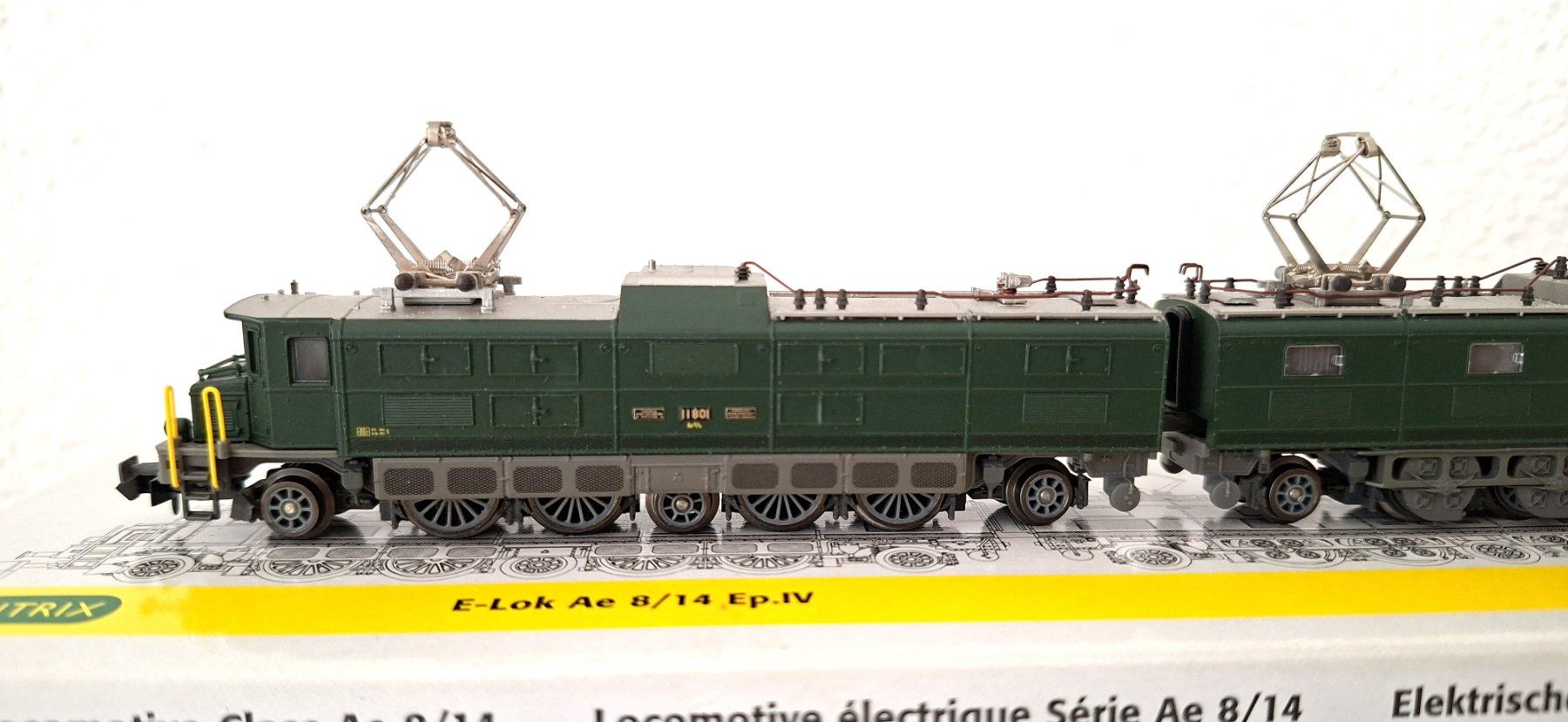 Trix Modellini di ferrovie: Minitrix Ae 8/14 SBB 12426 Analog – Usato da Biberist venduto da Ntrains 1