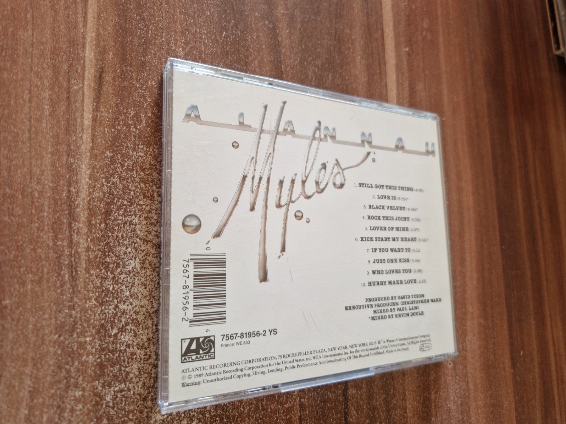 CD: Alanah Myles – Usato da Wattenwil venduto da Mage66 1