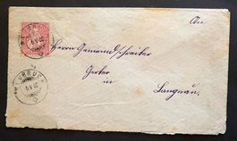 BRIEFUMSCHLAG 1882