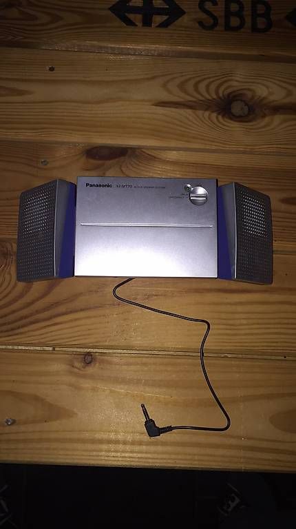 Casse acustiche: Mobiler Lautsprecher Panasonic – Usato da Kirchberg BE venduto da lostchild