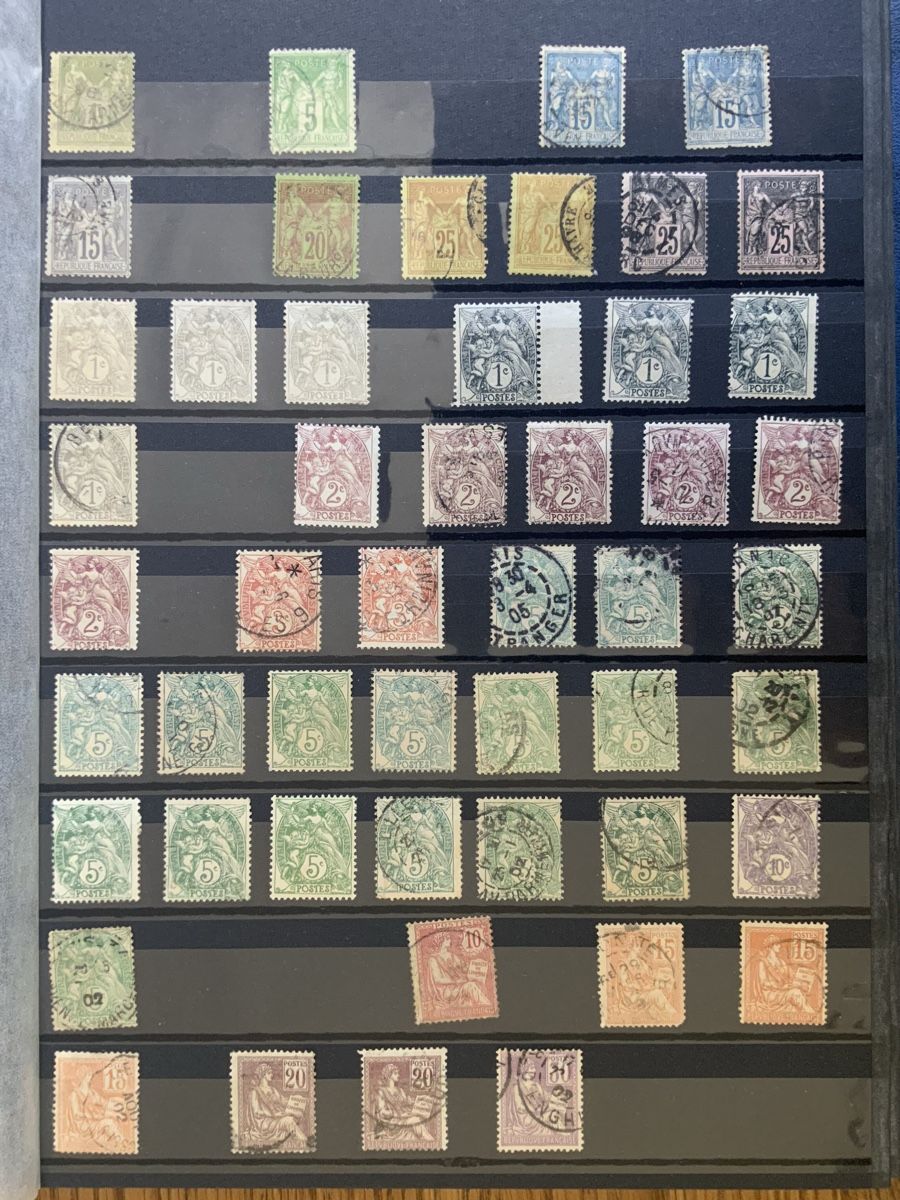 Alle Briefmarken: Frankreich Briefmarken – Gebraucht aus Binningen von chr_cr5n 2