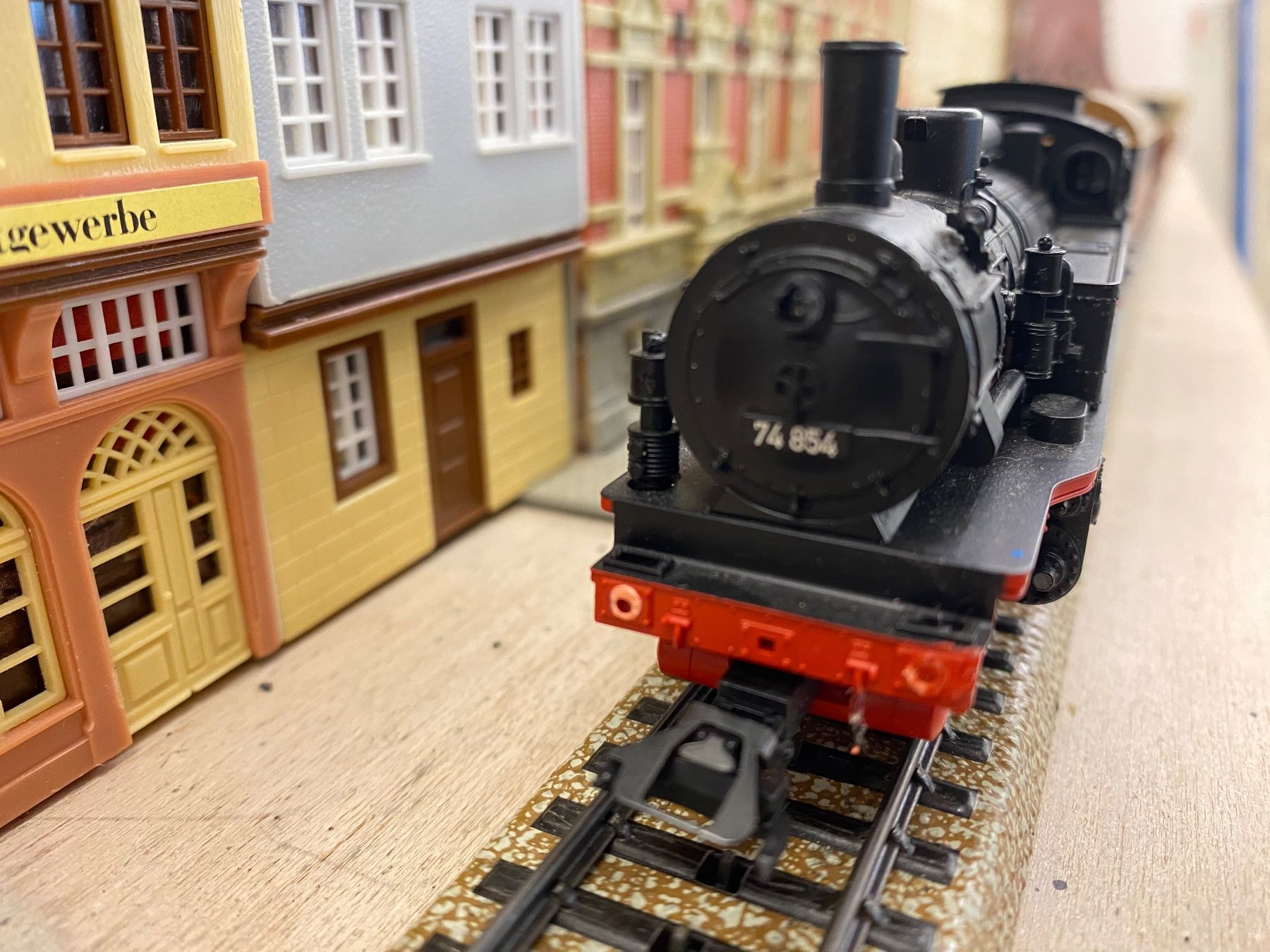 Märklin Modellini di ferrovie: Märklin 36740 DB BR 74 digital Güterzug – Usato da Lupsingen venduto da New-Haven 4