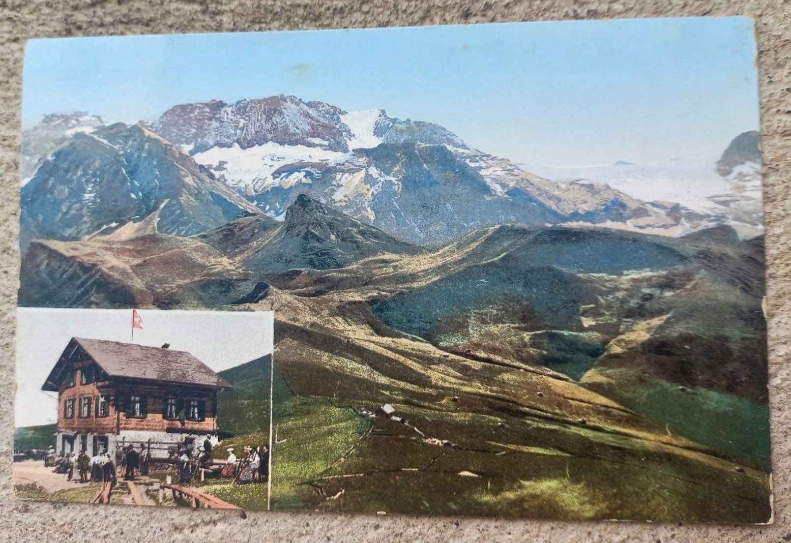 Cartoline postali: AK Hotel-Restaurant Hahnenmoos – Usato da Burgdorf venduto da glasrabe01