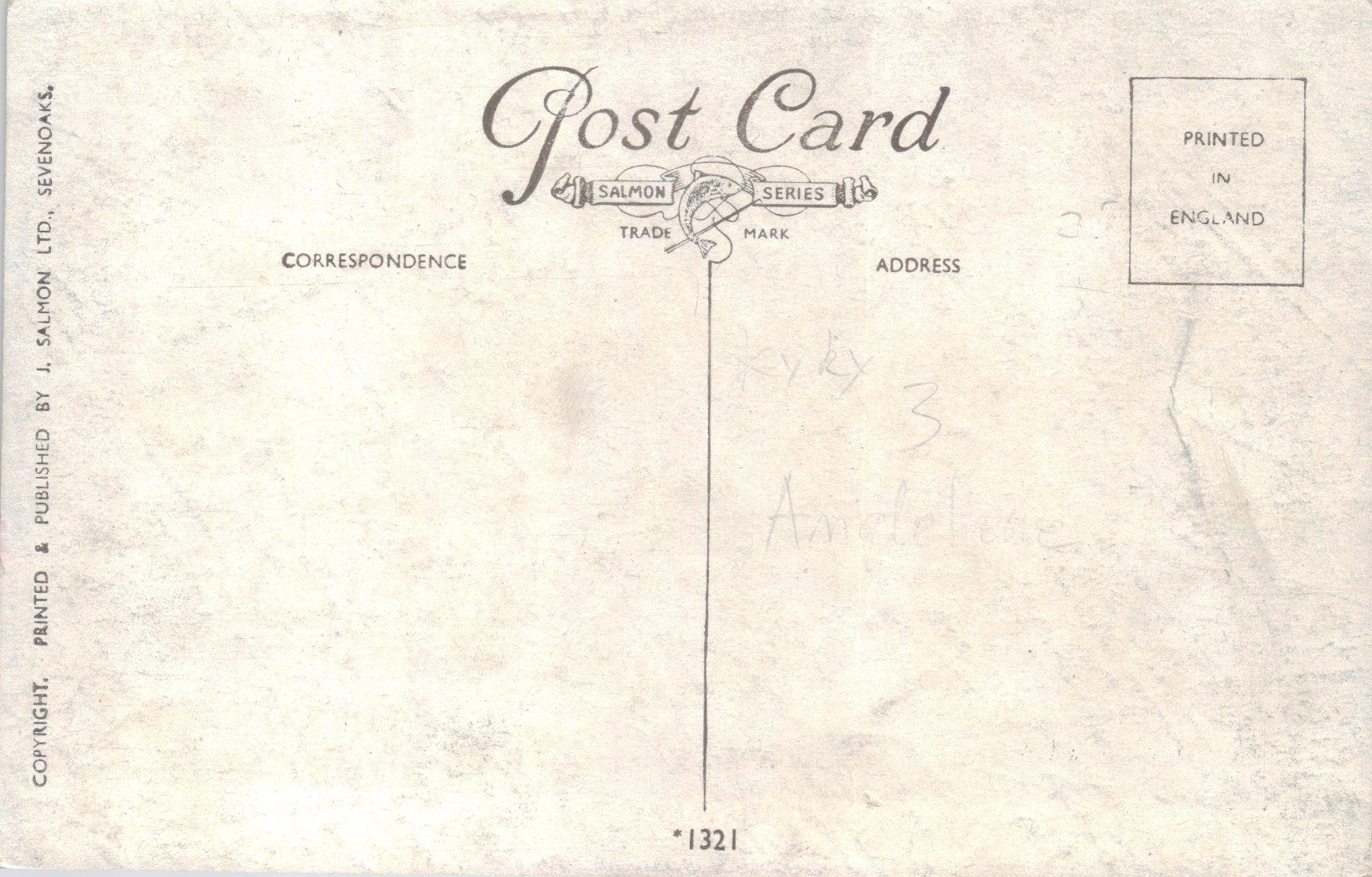 Cartoline postali: Cottage at Elmley Castle , Worcs – Usato da Tavannes venduto da Zitume 1