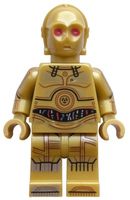 LEGO Star Wars C-3PO - Printed Legs, Toes and Arms (sw1440)