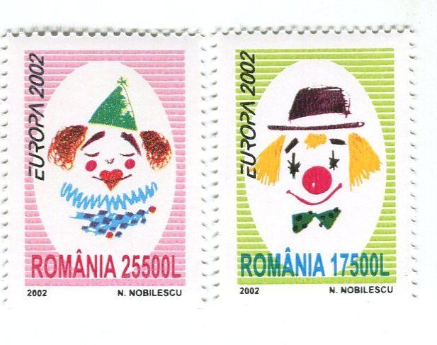 Tous les timbres: Briefmarken "Zirkus". Rumänien. – Neuf avec emballage d'origine à Basel par Butsch5