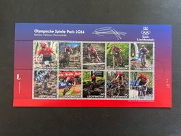 Liechtenstein Kollektionsbogen 2024 Nr.22 Erstag    (F6)