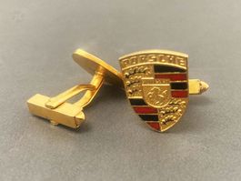 Porsche Manschettenknöpfe Logo Abzeichen Metall Pin