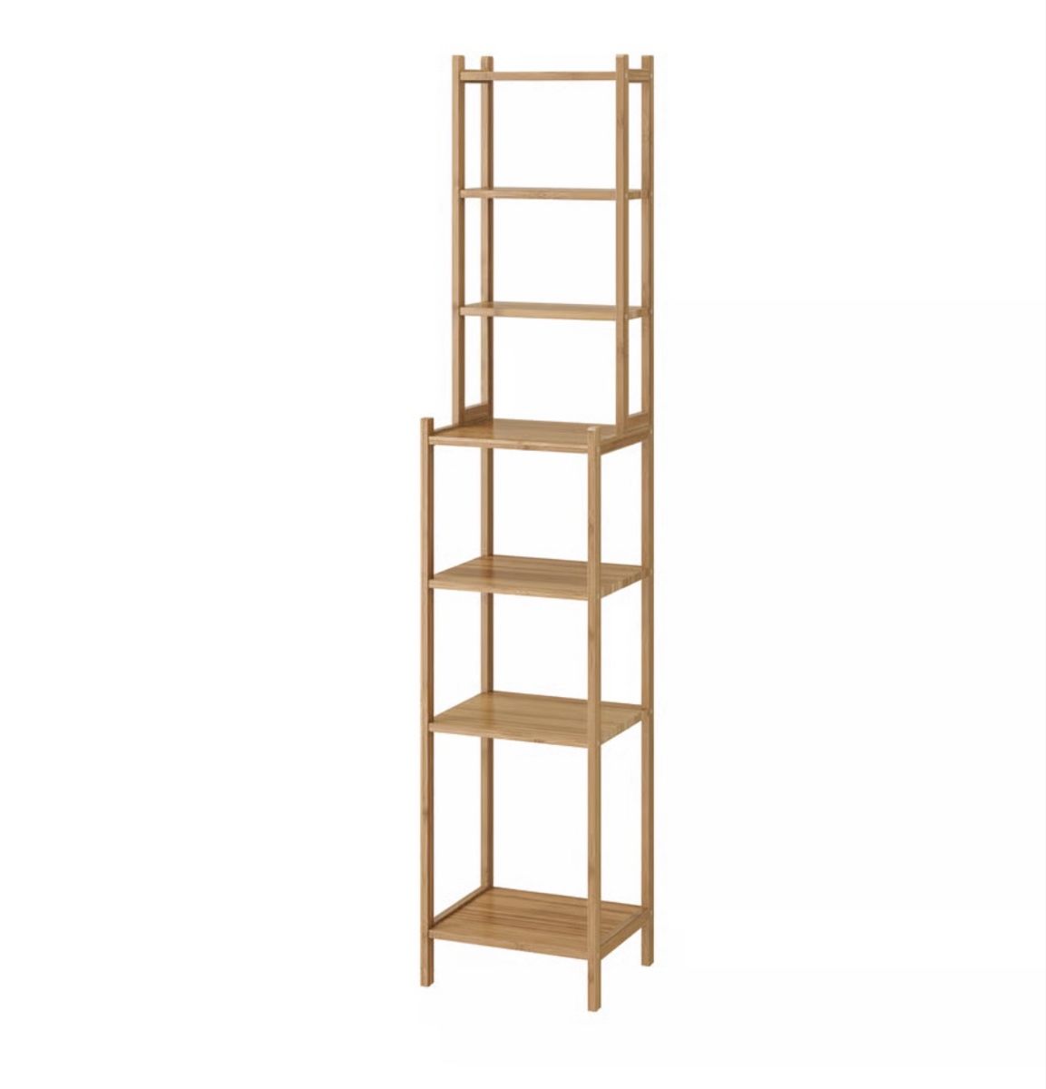 Ikea Scaffali: Bamboo Shelf Unit Bathroom Organizer Good Condition – Usato da Zürich venduto da eduardag
