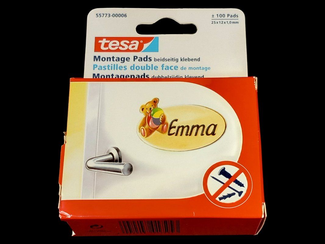 Tesa Sticker: TESA Montage Pads beidseitig klebend – Nuovo e nell'imballaggio originale da Hünenberg venduto da Restwert_Zug