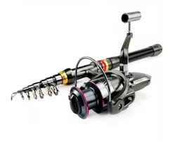 Angelrute 2.7m aus Carbon Fiber und Rolle 3000