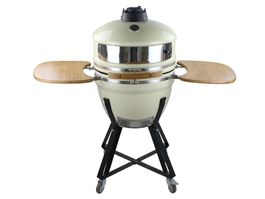 Kamado Keramik-Holzkohlegrill, Pizzaofen Grillegg, 46cm Rost