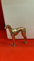 Dekorative Bronze-Figur: Eleganter Windhund, Top Zustand!