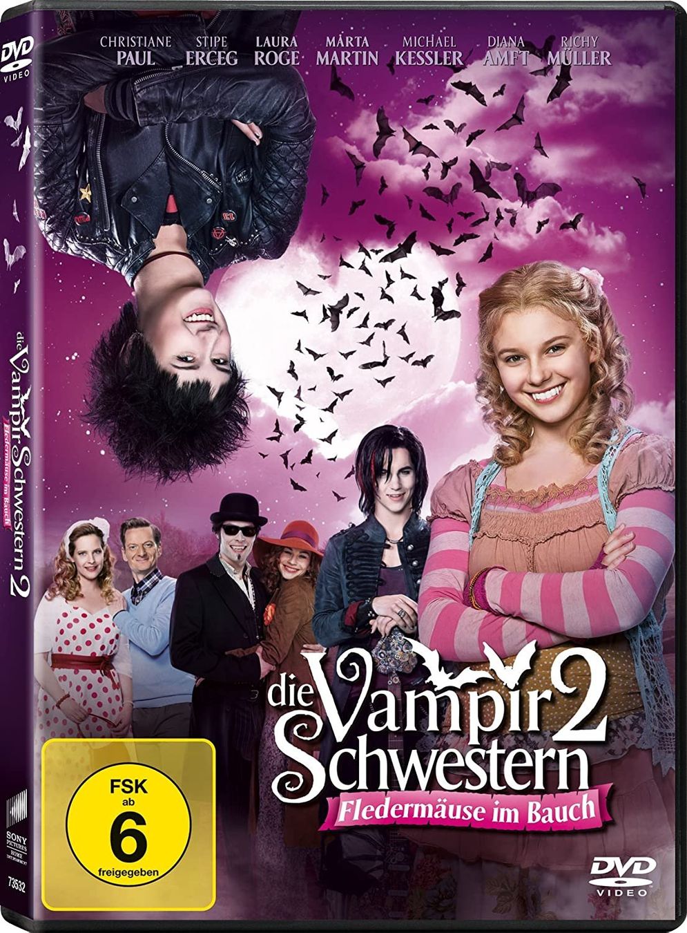 Tutti i DVDs: Die Vampirschwestern 2 - Fledermäuse im Bauch – Usato da Oeschgen venduto da Minty