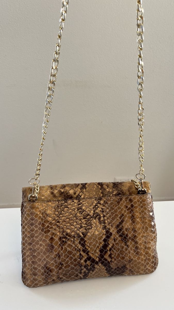 Michael Kors Borse da donna: Michael Kors Brown and Gold Shoulder. – Usato da Glattpark(Opfikon) venduto da Sbitizi 4