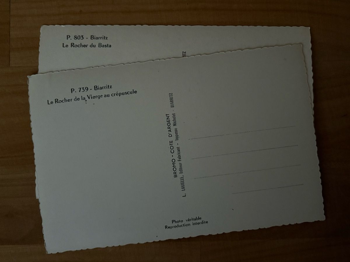 Cartoline postali: AK von Biarritz – Usato da Rümlang venduto da Kartenpost1 1
