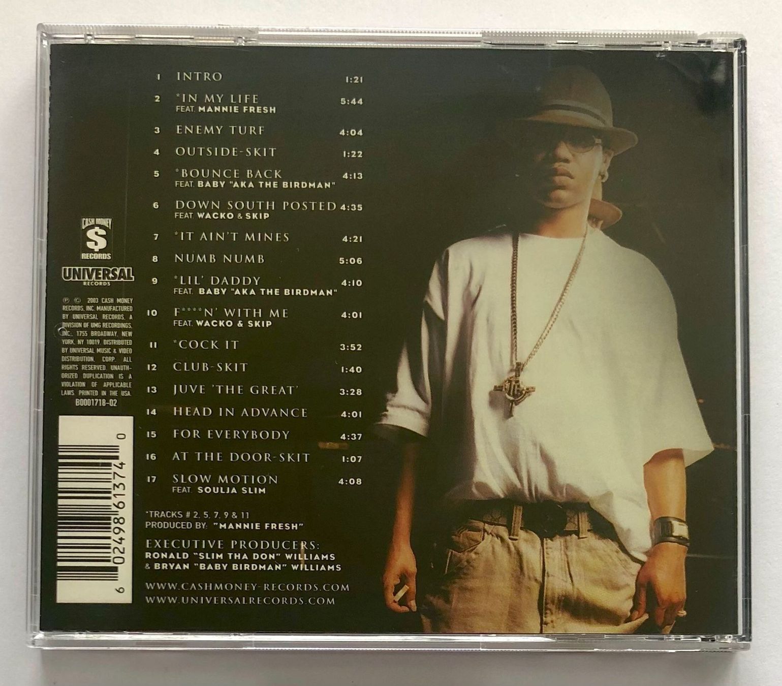 CD: CD - Juvenile: Juve The Great – Usato da Zürich venduto da T_H_O_M_A_S 1