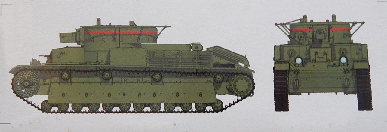 Kit di modellismo & Modellini statici: Soviet medium tank T-28 – Nuovo e nell'imballaggio originale da Neuchâtel venduto da PAB2000 1