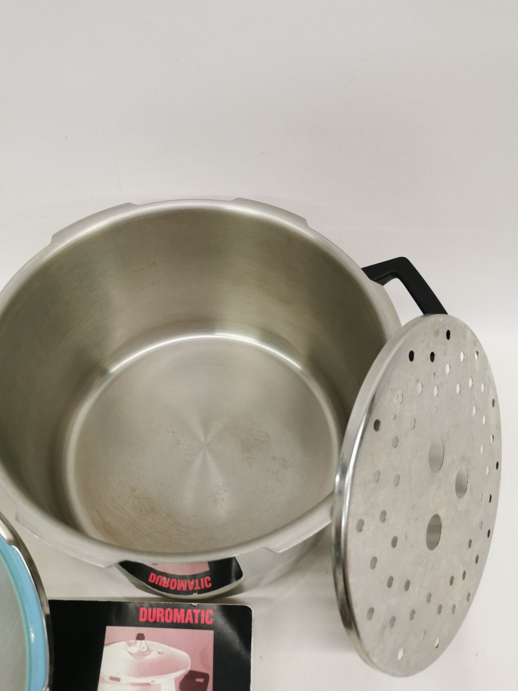 Duromatic Töpfe: Dampftopf Duromatic Kuhn Rikon 5L 22cm – Gebraucht aus Toffen von  4