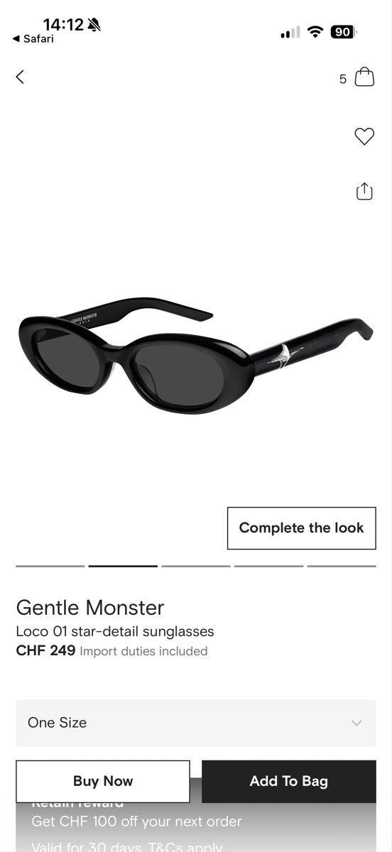 Occhiali & Lenti: Gentle monster brille – Nuovo e nell'imballaggio originale da Zürich venduto da JMima 1