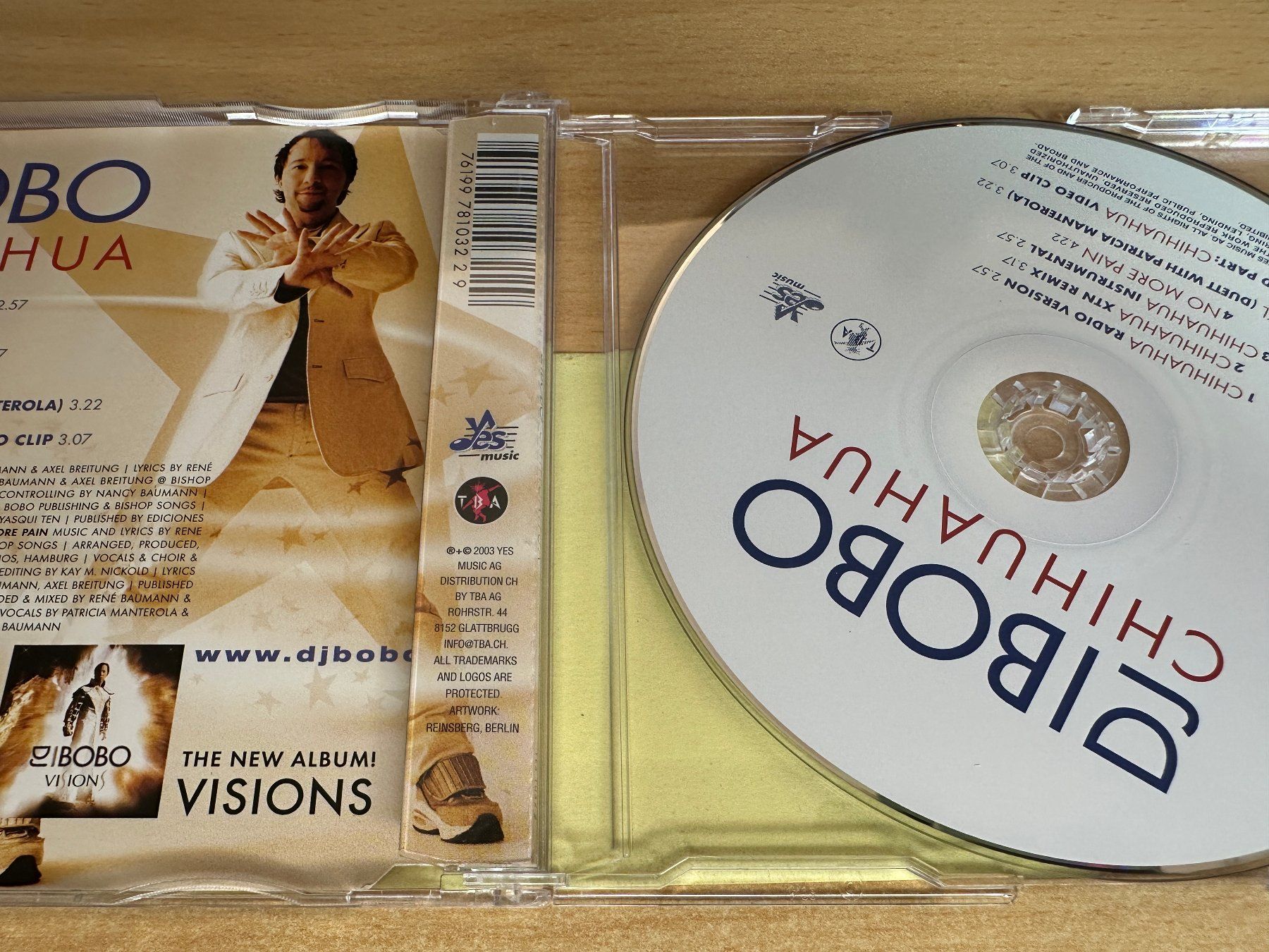 CD: DJ BoBo – Chihuahua - Single CD – Usato da Rikon im Tösstal venduto da Alpenmutz 1