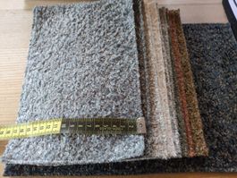 11 Stück Polyester Stoff muster Chenille Flachgewebe