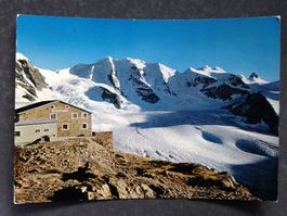 Diavolezzahütte mit Piz Palü & Bellavist