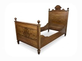 Antikes Bett Kirschbaum 200 x 100 cm