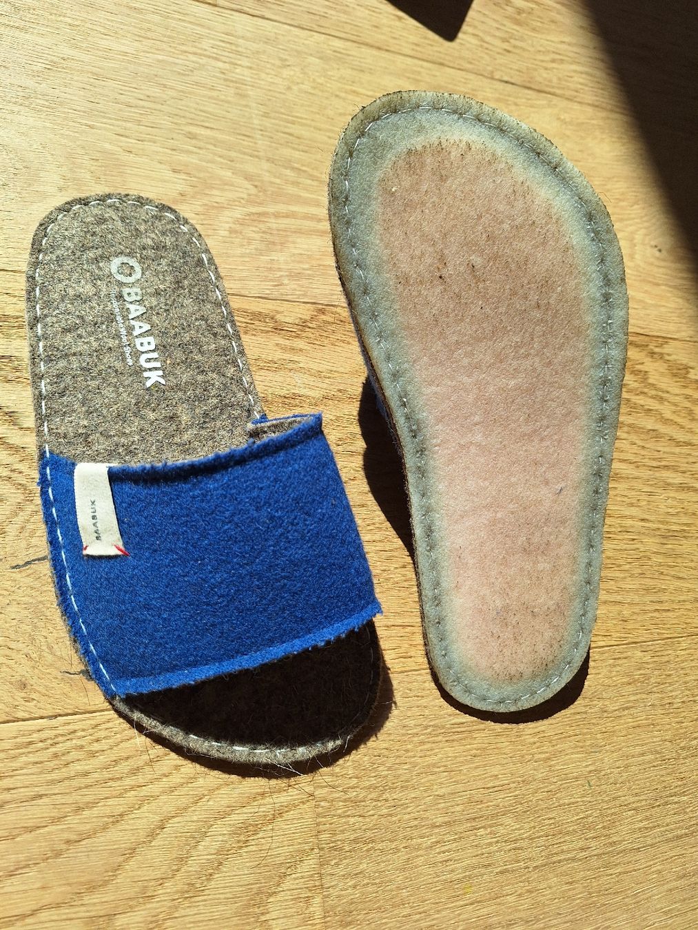 Baabuk Scarpe da uomo: Baabuk Hausschuhe blau – Usato da Hämikon venduto da soso4smile 1