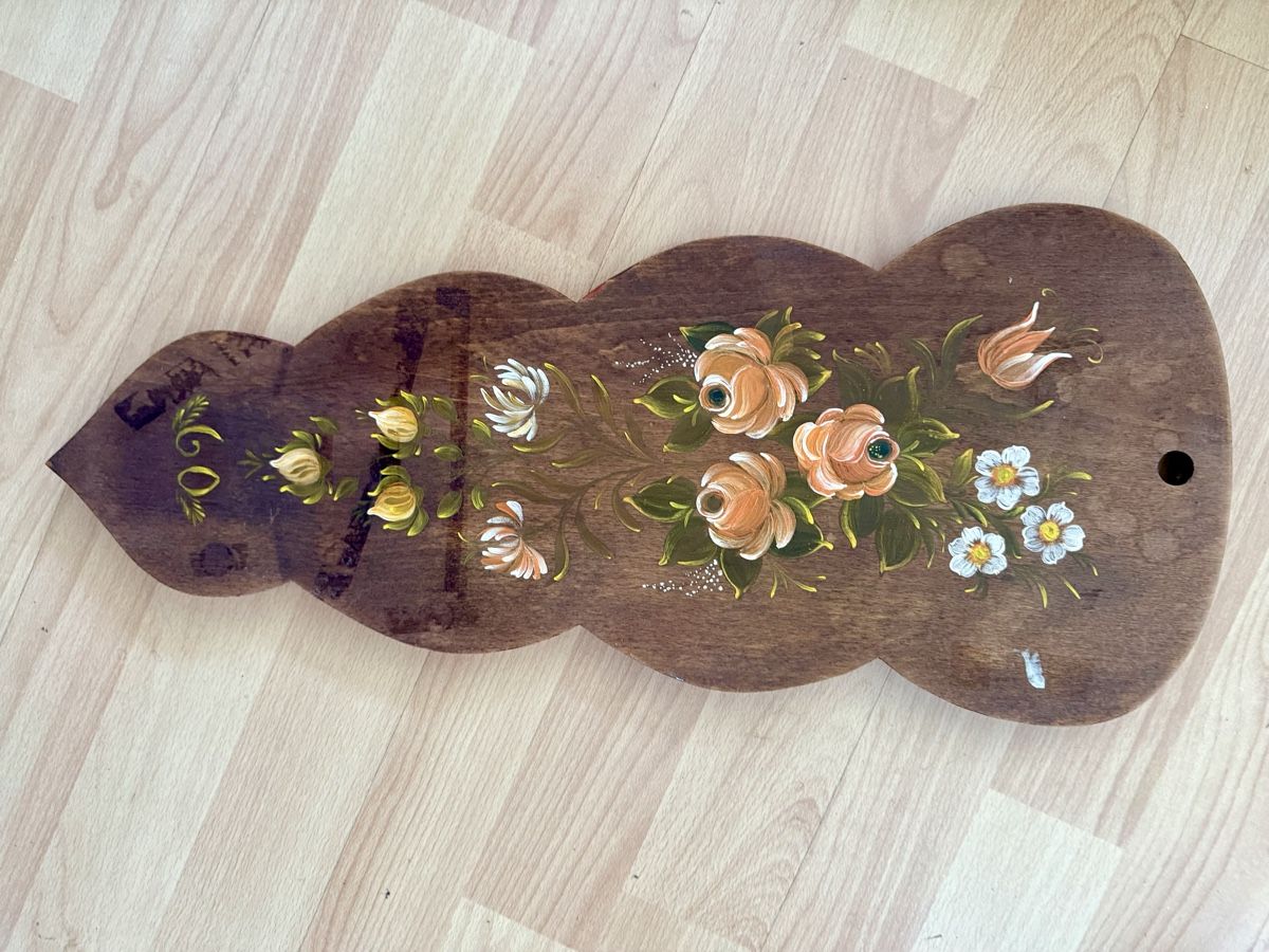 Articoli in legno: Brett mit Bauernmalerei – Usato da Zug venduto da Malibu117