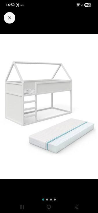 Letti: Kinder Hochbett/Haus weiss, Top! – Nuovo (secondo la descrizione) da Oberengstringen venduto da Mmond2 1