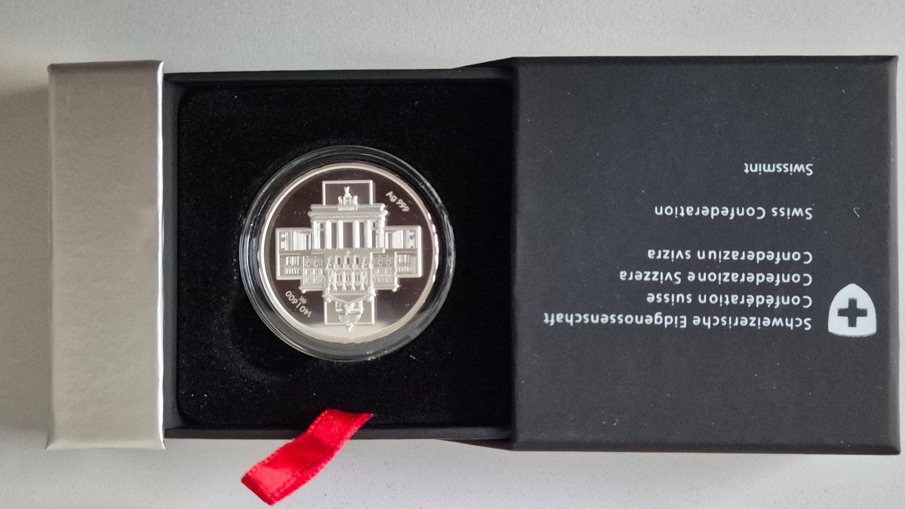 Tutti le monete: Swissmint Silber Medallie WMF Berlin – Nuovo (secondo la descrizione) da Greppen venduto da hploetscher 4