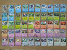 Sammlung Pokémonkarten 99 Stück EN