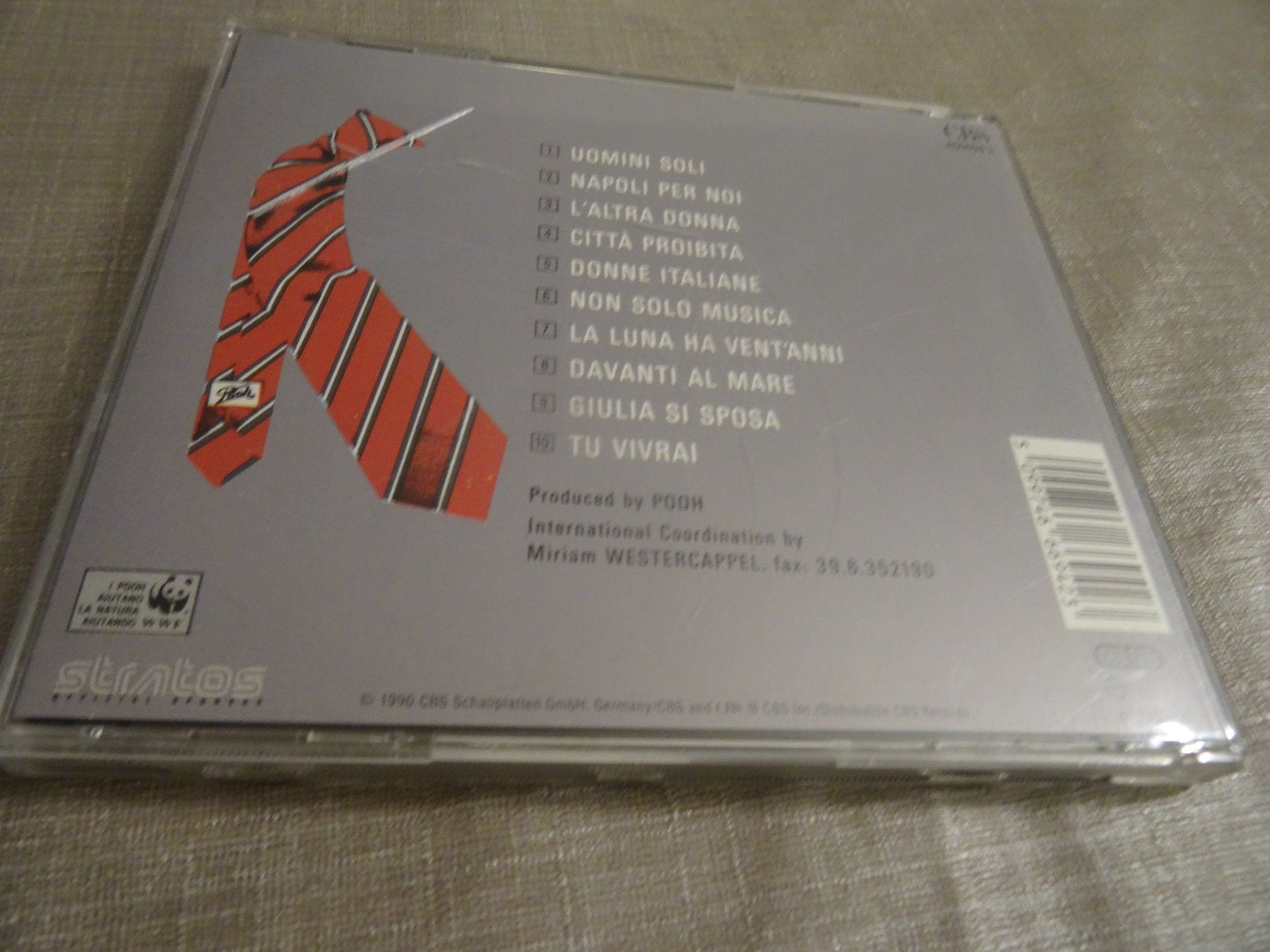 CD: Pooh  - Uomini Soli - CD - San Remo 1990 – Usato da Olten venduto da Disc-Ausverkauf 1