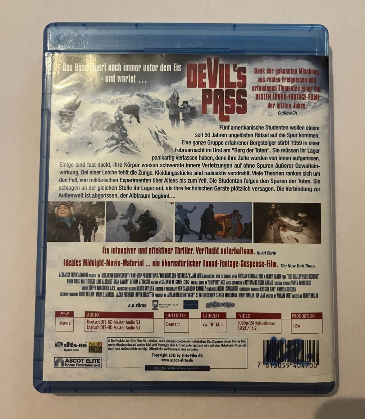Alle DVDs: Devil's Pass (2013) Blu Ray – Gebraucht aus Fahrweid von pasta_555 1