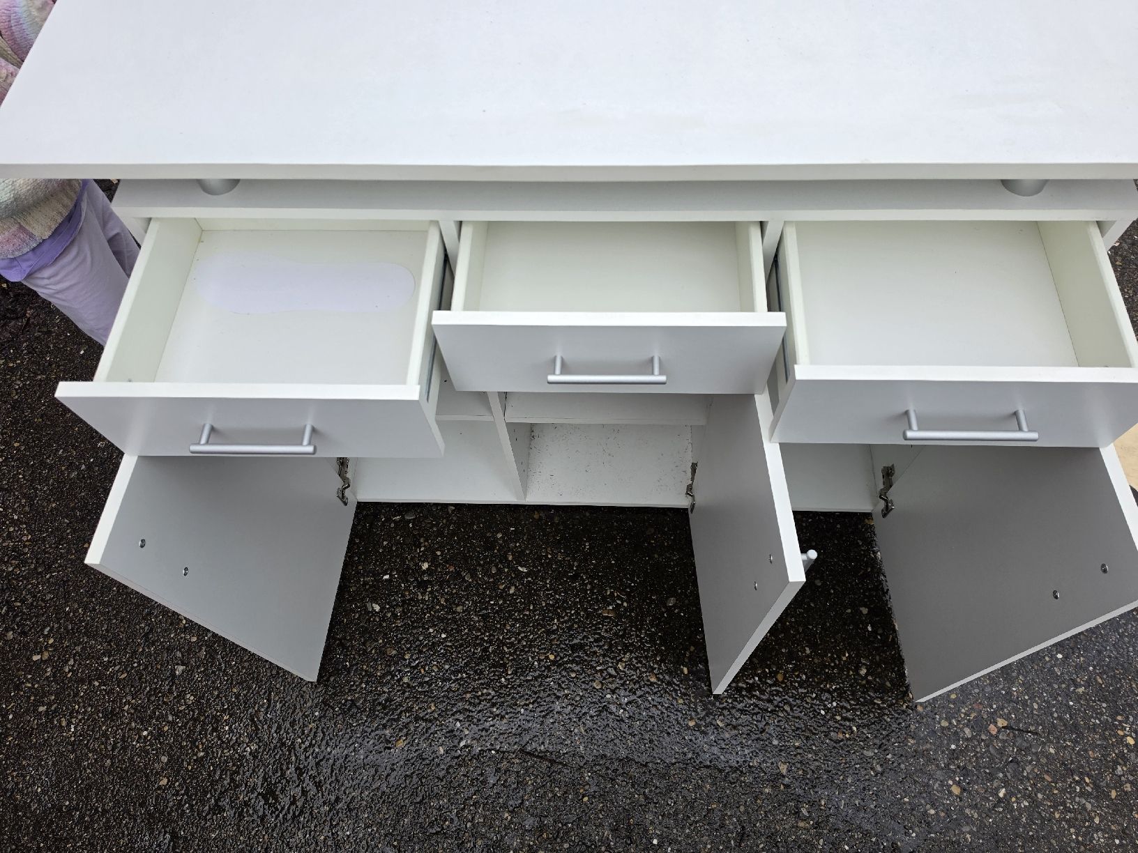 Cassettiere: Weisses Sideboard mit Schubladen - Top Zustand! – Usato da Mettlen venduto da elios0888 7
