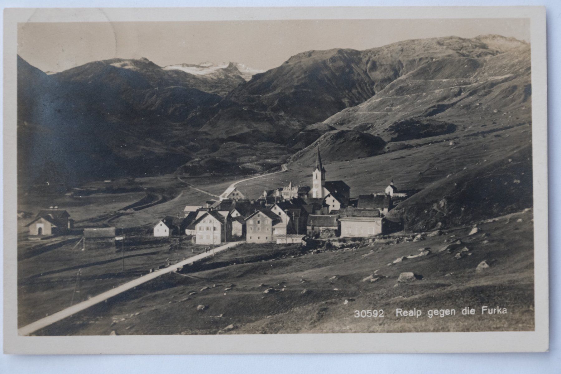 Cartoline postali: Ansichtskarte Realp 1925 – Usato da Ehrendingen venduto da nicoro50