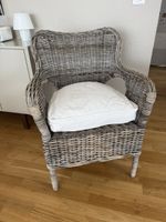 Vintage Ikea Byholmen Rattan Korbsessel