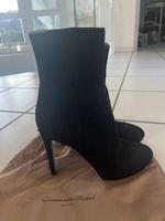 Gianvito Rossi Stiefeletten Wildleder Schwarz Gr.39.5