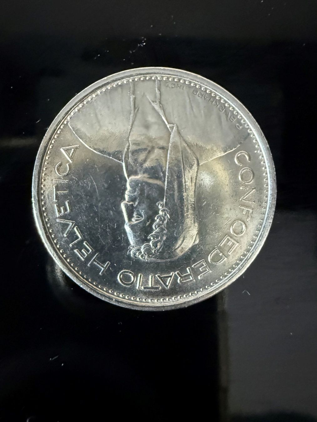 Tutti le monete: 5 Fr. 1966 silber – Usato da Kleinandelfingen venduto da Kurtim 1